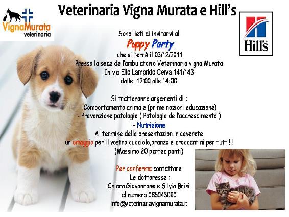 puppy party roma eur
